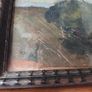 Oil on wood landscape Image 2