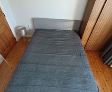 king size divan bed light grey