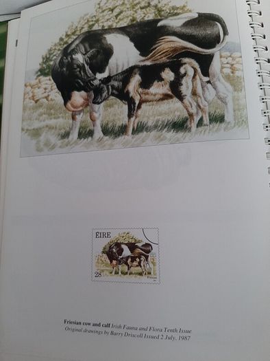 Vintage An Post stamp diary 1995