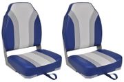 Foldable Boat Chairs 2 pcs High Backrest