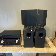Marantz PM-7000, Marantz Turner and 3 Bose Subwoofer
