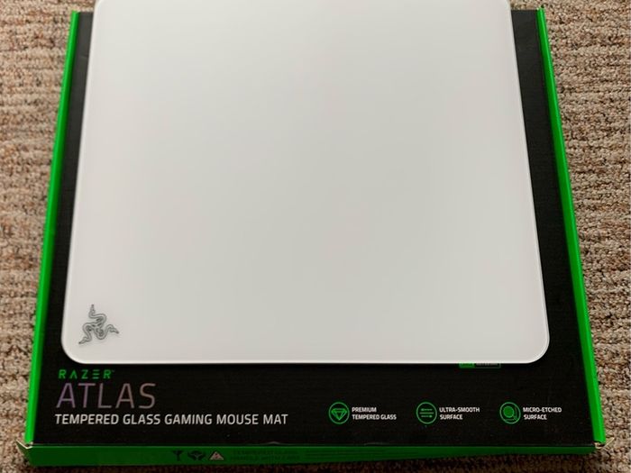 Razer Atlas Glass Mousepad White For Sale in Waterford City, Waterford ...