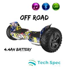 Off road hoverboard hip-hop 8.5 inch  Bluetooth