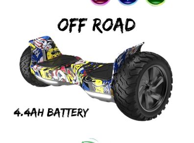 Off road hoverboard hip-hop 8.5 inch  Bluetooth