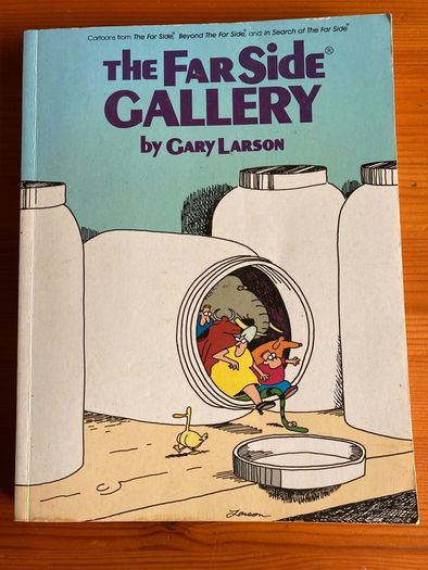 Cartoon book: 'The Far Side Gallery' 1984