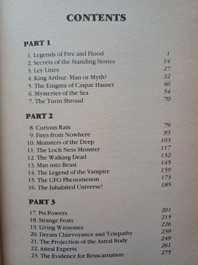 The Book of Great Mysteries by Colin Wilson (Paranormal Paperback 1986)