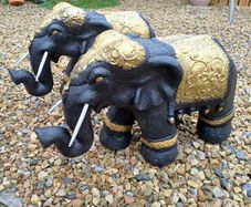Vintage Ceramic Elephants