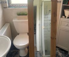 solid wood standing mirror