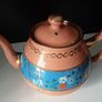 Vintage Teapot and Hot Water/Milk Pitcher with Trivet Image 4