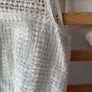 dress marks & Spencer size 10 white lace Broderie anglaise Image 5