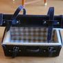 Miniature travel case with stand for dolls house collector Image 2