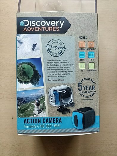 360 Degree WiFi Action Camera Territory 5 Year Warranty