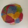 Colourful scalloped glass bowl Image 9