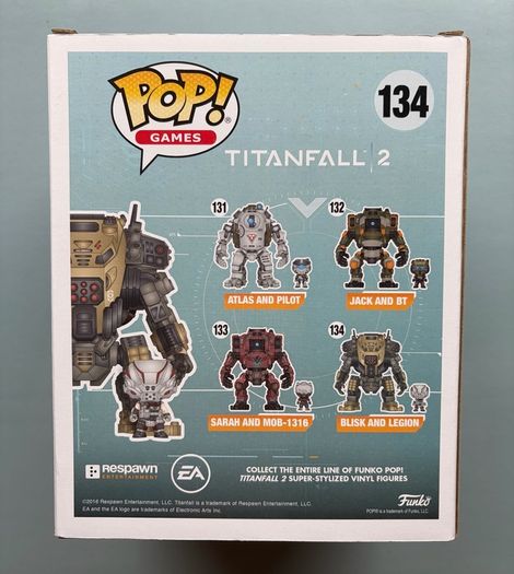 Funko Pop - Blisk and Legion 134 - Titanfall 2 Game - Vinyl Action Figure