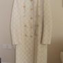 Stunning Karen Millen Military Style Coat Beige Grey Size UK 8 Image 2