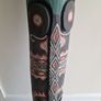 Huge Handmade Tribal Totem Wall Mask / Ornament  167cm Statement Piece Image 3
