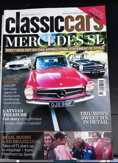 Classic Mercedes Magazines x4