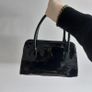 CLARK'S 60's style Black Patent Leather Vintage Shoulder Purse -MOVING OUT SALE Image 4
