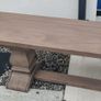 200cm Vintage Ash Dining Bench Like New Image 2