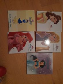 Disney hard back books x5