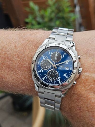 Watch Seiko Chronograph.