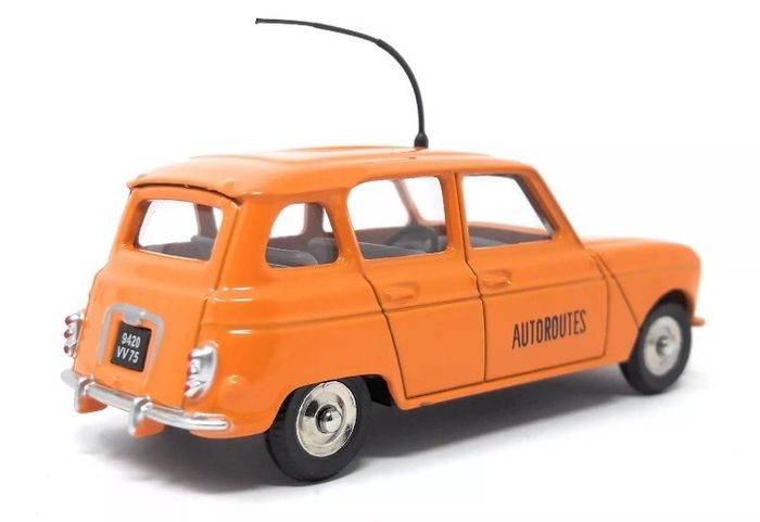 Atlas Dinky Toys 1/43 Renault 4 autoroutes