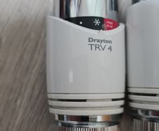 Drayton TRV4 White / Chrome Thermostatic Radiator Head