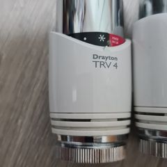 Drayton TRV4 White / Chrome Thermostatic Radiator Head