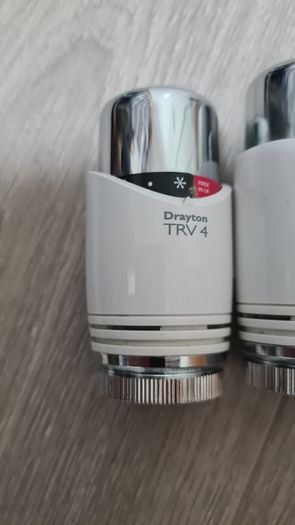 Drayton TRV4 White / Chrome Thermostatic Radiator Head