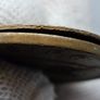 Ireland 1968 1d Penny Mint Error Struck on Defective Planchet Tin Planchet Image 3