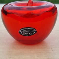 Murano glass apple