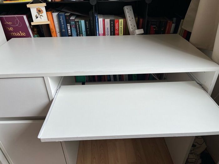 White desk