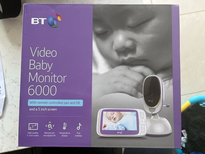 BT Video Baby Monitor 6000