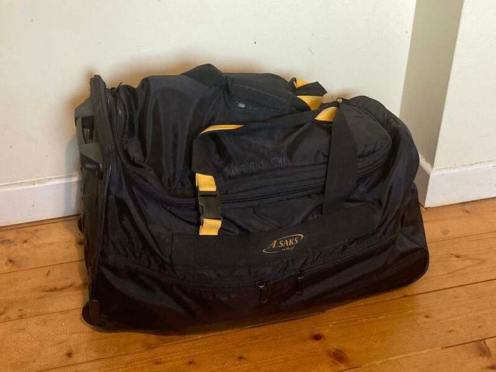 A.SAKS Rolling Wheeled Duffel Bag | Good Condition