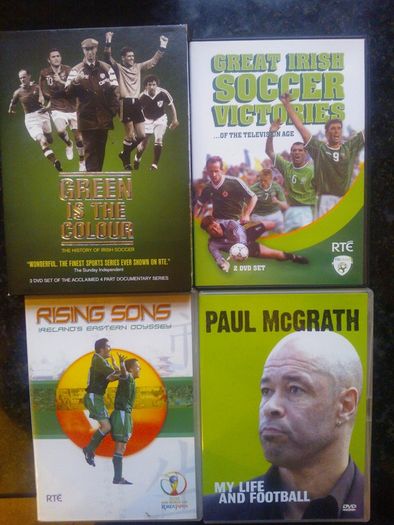 Football, Rugby, GAA, UFC + Sports books/DVD'S- Alex Ferguson/Roy Keane/John Giles/Christiano Ronaldo/Brian O'Driscoll/Ronan O'Gara