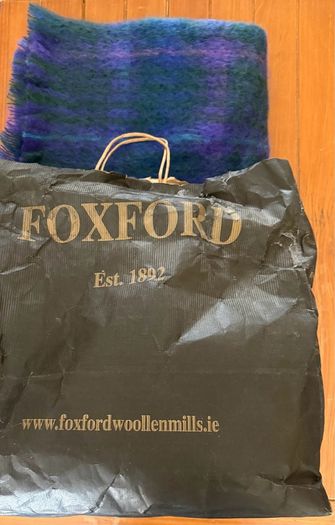 New Oxford Mohair Throw