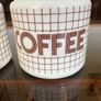 Mid Century Opaline 1980s Storage Jars Image 4