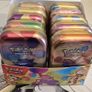 Pokemon TCG 151 Mini Tin Display Case Unsealed x 10 Tins Image 3