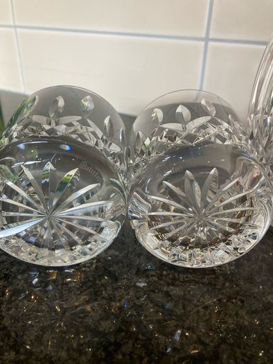 Waterford Crystal Lismore Decanter And Tumblers
