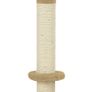 Cat Scratching Post Beige Sisal Image 3