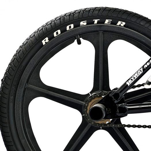 11" Rooster BIG DADDY, 20" Black Skyway Mags, Black