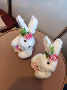 2 Easter bunnies from Carraig Donn