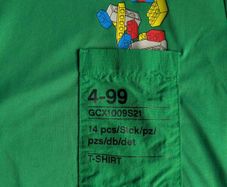 Adidas Lego jersey age 9-10
