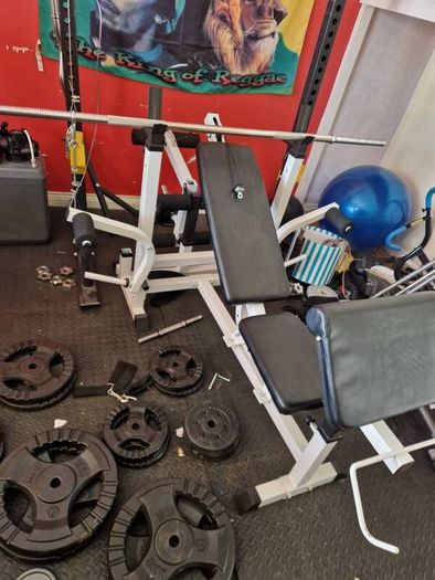 Full Home Gym Set,everything You Need To Lift Heavy