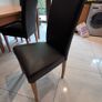 Extendable kitchen table and 6 chairs Image 3