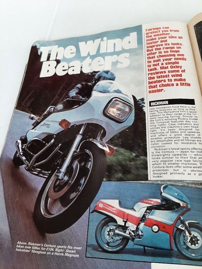 Vintage biker magazine 1982