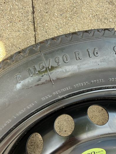 Spare Tyre (Space Saver) - Continental