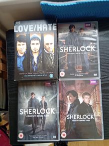 Love/Hate & Sherlock DVDs