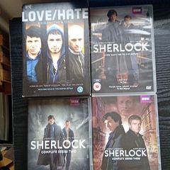 Love/Hate & Sherlock DVDs