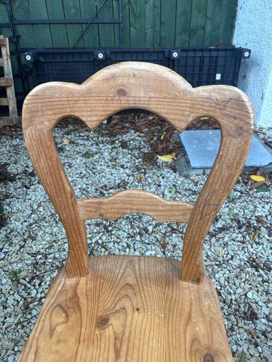 wooden chair